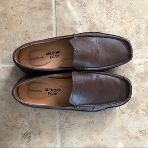 Claiborne brown loafers - NWOT 9.5 memory foam